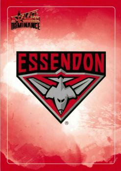 2020 Select Dominance #50 Essendon Bombers Front